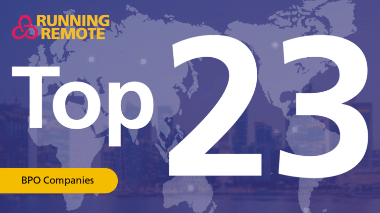 Top 23 BPO Companies in the World - Running Remote article